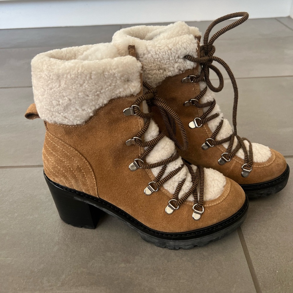 Marc Fisher Daven Hiker boot with Sherpa